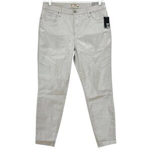 Kut From The Kloth Women's Charlize Fab Ab Cigarette Dark Silver Jeans Sz 14 NWT
